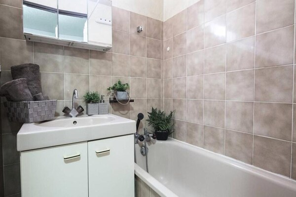 Foto van Appartement in Saint Lary bij gondel - Vakantiehuis in ST LARY SOULAN - BathRoom