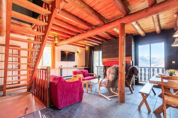 Foto van Chaletsoulan-soulan voor 9 personen - Vakantiehuis in ST LARY SOULAN - LivingRoom
