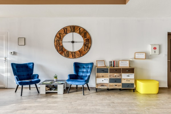 Foto van Stijlvol familieappartement met zwembad en sauna. - Vakantiehuis in Argeles-sur-mer - LivingRoom