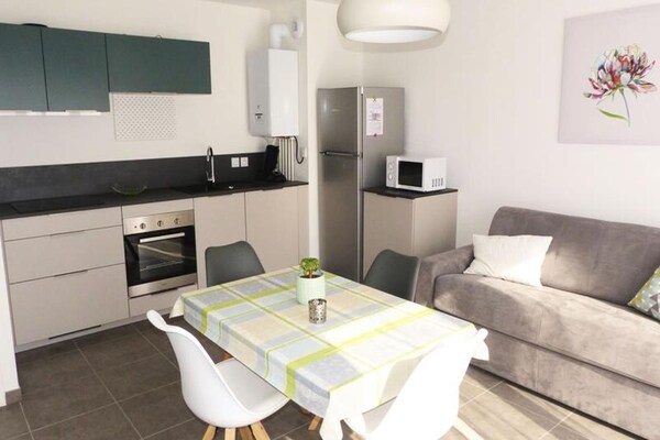 Foto van Residentie Terrassen Des Thermes - Vakantiehuis in AIX LES BAINS - DiningRoom