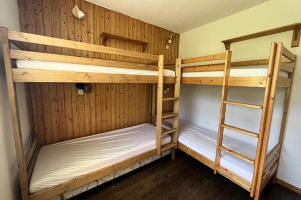 Foto van Appartement in Plagne Villages bij skipistes - Vakantiehuis in AIME LA PLAGNE - BedRoom