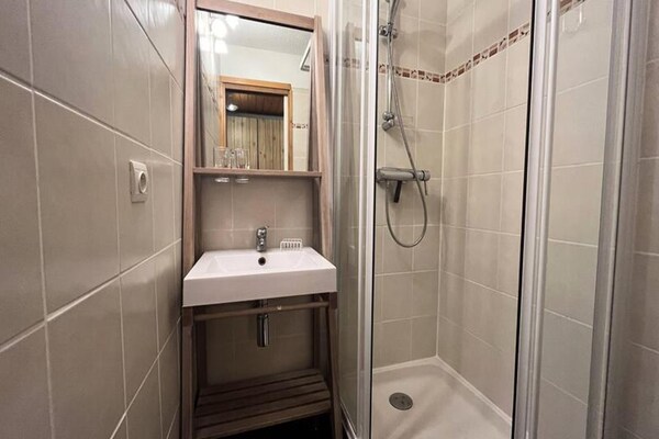 Foto van Appartement in Plagne Villages bij skipistes - Vakantiehuis in AIME LA PLAGNE - BathRoom