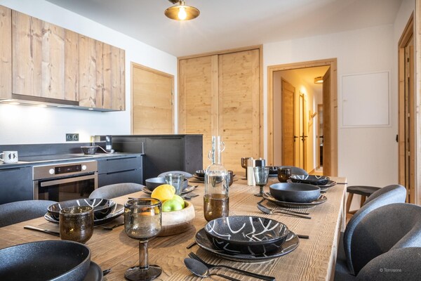 Foto van Appartement in Fornelet met Ski-In/Ski-Out - Vakantiehuis in AIME-LA-PLANGE - Kitchen