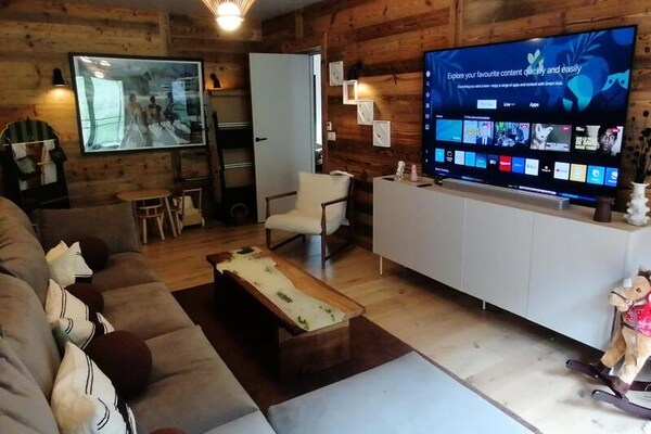 Foto van Chalet in Montalbert met uitzicht op de vallei - Vakantiehuis in AIME LA PLAGNE - Untagged