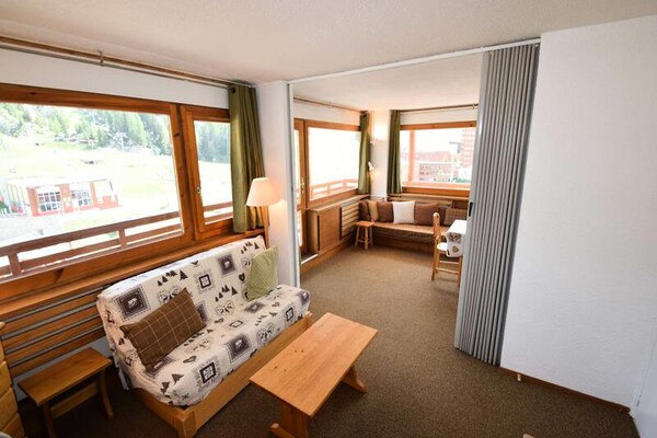 Foto van Appartement in La Plagne met uitzicht op de skipistes - Untagged