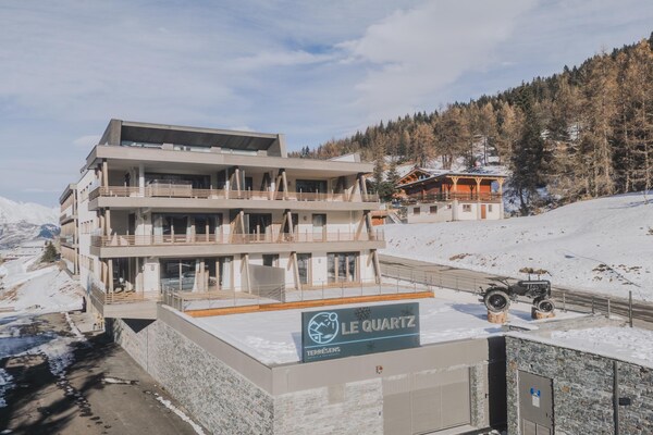 Foto van Bergappartement nabij Vanoise Park - Vakantiehuis in Plan Perisey - ExteriorWinter