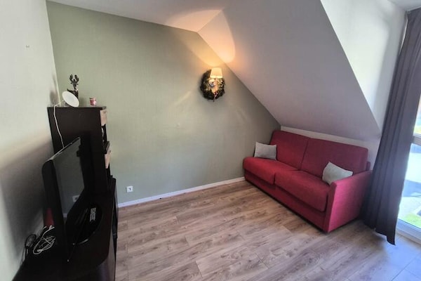 Foto van Appartement in Frankrijk met zwembad & uitzicht - Vakantiehuis in La feclaz - 