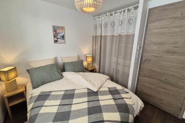 Foto van Prachtig appartement met uitzicht op de Mont Blanc - 