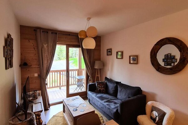 Foto van Appartement in La Charmette bij skipistes - Vakantiehuis in LES AVANCHERS VALMOREL - BedRoom