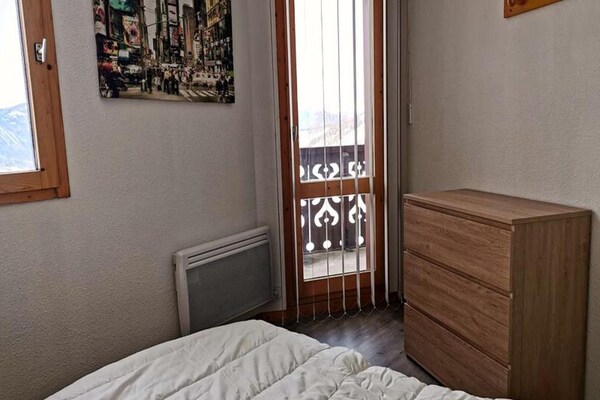 Foto van Appartement in Fontaine aan de piste - Vakantiehuis in LES AVANCHERS VALMOREL - BedRoom