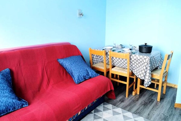 Foto van Appartement in Fontaine aan de piste - Vakantiehuis in LES AVANCHERS VALMOREL - LivingRoom