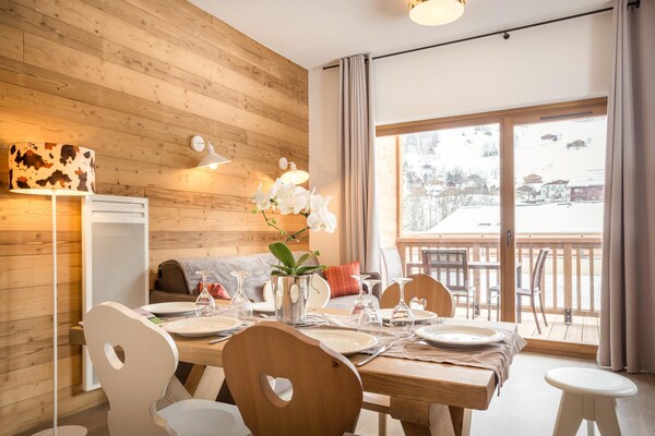 Foto van Appartement in Beaufort met Spa en Uitzicht - Vakantiehuis in Beaufort - DiningRoom