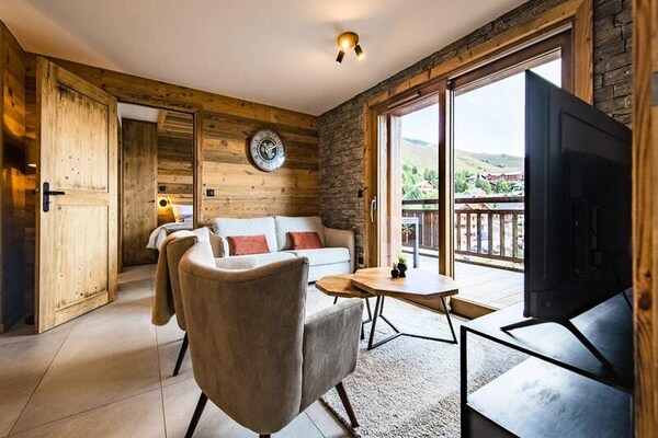 Foto van Appartement in La Toussuire bij de skipistes - Vakantiehuis in FONTCOUVERTE LA TOUSSUIRE - Untagged