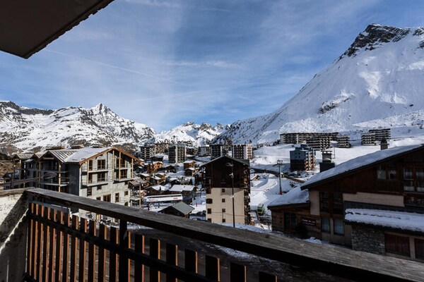 Foto van Licht appartement · Dichtbij de piste · Balkon - Vakantiehuis in TIGNES - Untagged