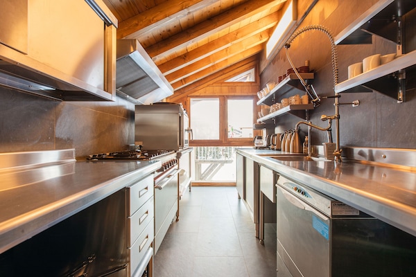 Foto van Alpenchalet met spa en huisdieren - Vakantiehuis in Champagny en Vanoise - Kitchen