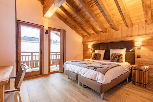 Foto van Alpenchalet met spa en huisdieren - Vakantiehuis in Champagny en Vanoise - BedRoom
