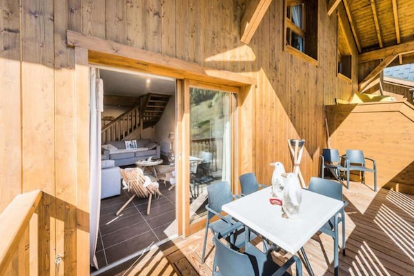 Foto van Residentie De Sterrenbalkons - Vakantiehuis in CHAMPAGNY EN VANOISE - Landing