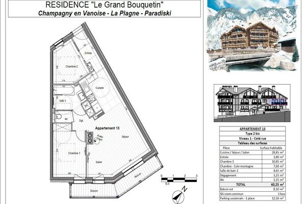 Foto van 3 Kamers voor 6 personen - Vakantiehuis in CHAMPAGNY EN VANOISE - 