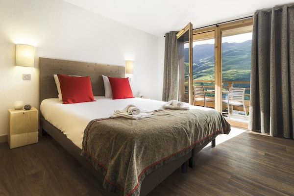 Foto van Appartement op hellingen in Les Menuires - Vakantiehuis in les Menuires - BedRoom