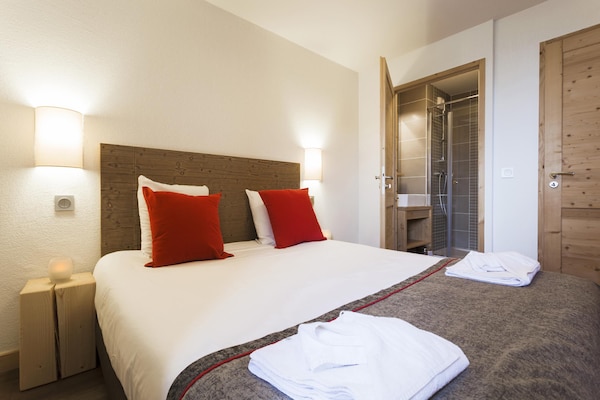Foto van Appartement op hellingen in Les Menuires - Vakantiehuis in les Menuires - BedRoom