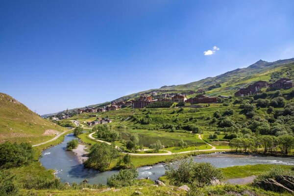 Foto van Appartement in Franse Alpen met Uitzicht - Vakantiehuis in Les Menuires - AreaSummer20KM