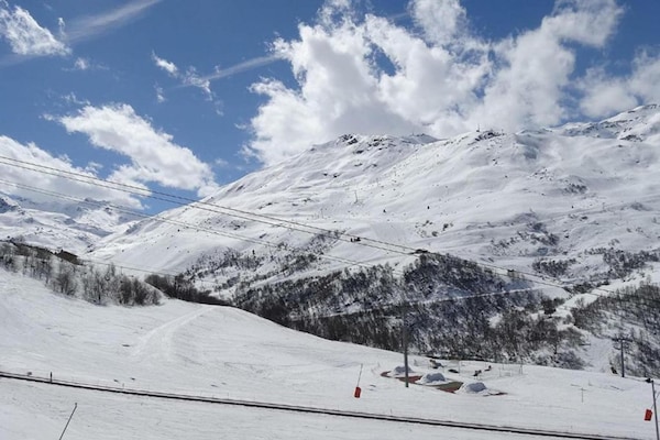 Foto van Appartement in Franse Alpen met Uitzicht - Vakantiehuis in Les Menuires - AreaWinter20KM