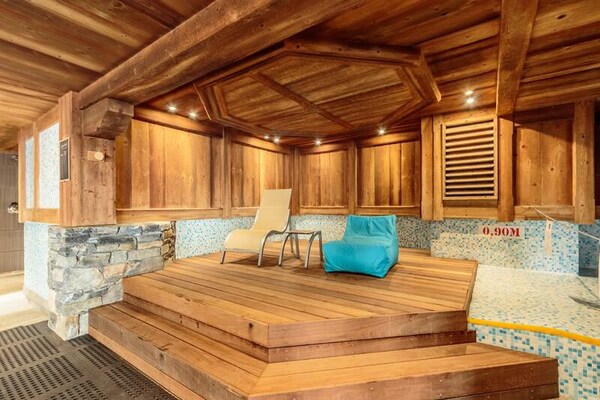 Foto van Appartement in Saint Martin met spa en zwembad - Vakantiehuis in LES BELLEVILLE - Untagged