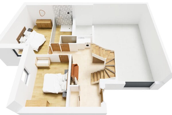 Foto van Chalet in La Ruaz vlakbij de skilift van Verneys - Vakantiehuis in VALLOIRE - Untagged