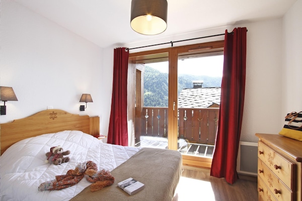 Foto van Chalet in Franse Alpen met Uitzicht - Vakantiehuis in VALMEINIER - BedRoom