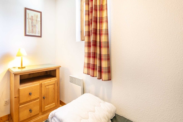 Foto van Appartement in Saint-Sorlin bij skiresort - Vakantiehuis in Saint-Sorlin-d´Arves - BedRoom