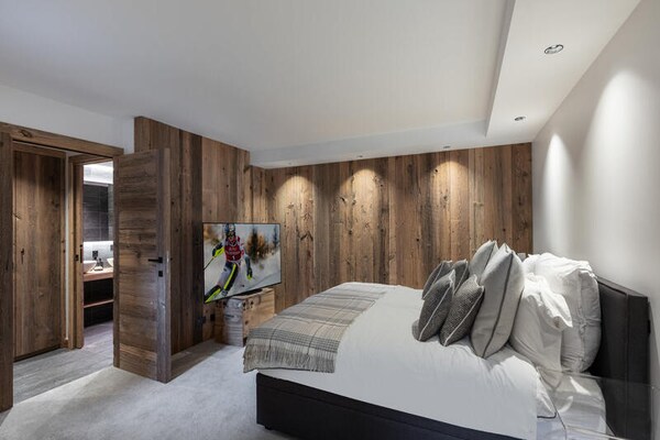 Foto van Chalet in Méribel vlakbij de Olympe-kabelbaan - Vakantiehuis in LES ALLUES - Untagged