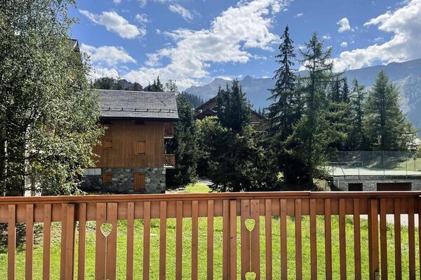 Foto van Appartement dichtbij de piste, groot terras met prachtig uitzicht, op het zuiden - Untagged