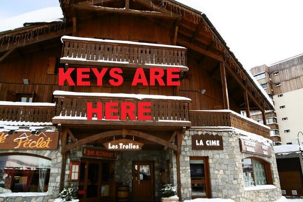 Foto van Centrum van het resort Val Thorens, comfortabel appartement voor 4 personen - Untagged