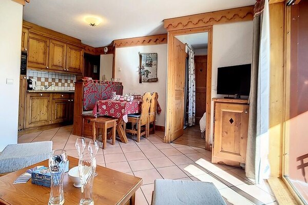 Foto van Appartement in Reberty 2000 bij Pistes - Vakantiehuis in LES BELLEVILLE - Untagged