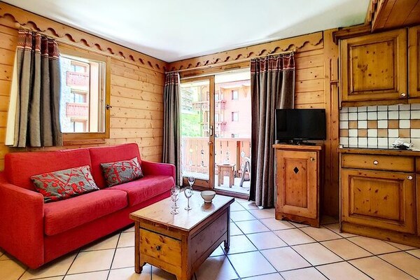 Foto van Appartement in Reberty 2000 vlakbij de skipistes - Vakantiehuis in LES BELLEVILLE - Untagged