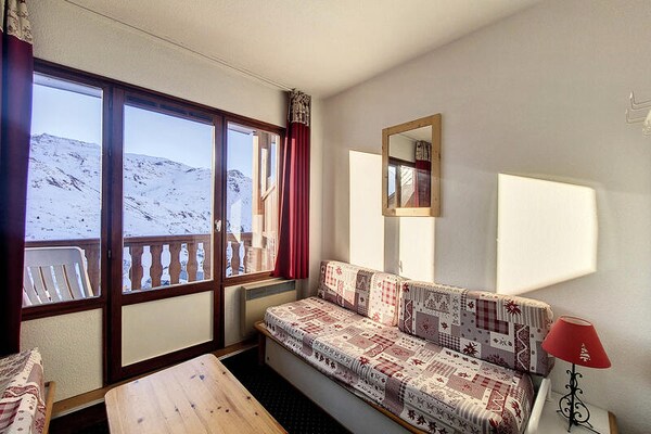 Foto van Functionele studio · Dichtbij de pistes · Balkon - Untagged