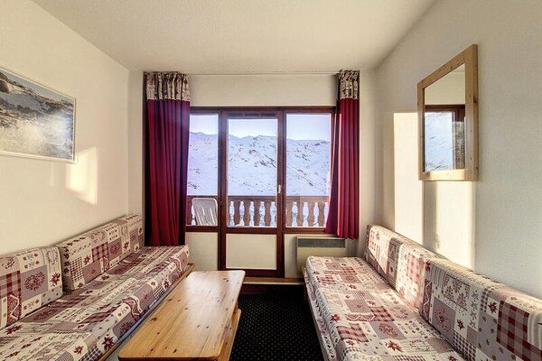 Foto van Functionele studio · Dichtbij de pistes · Balkon - Untagged