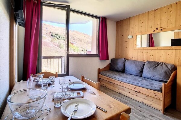 Foto van Gerenoveerde studio · Dichtbij de pistes · Balkon - Untagged