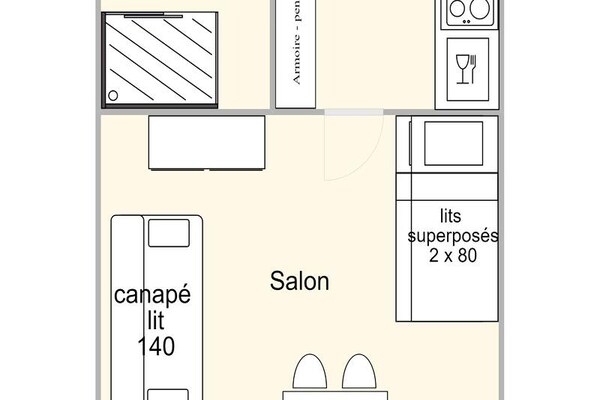 Foto van Appartement vlakbij de skipistes van Légette - Vakantiehuis in HAUTELUCE - Untagged