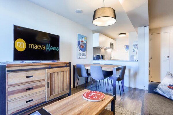 Foto van Woon het Thistles-appartement - Vakantiehuis in Bourg St Maurice - 