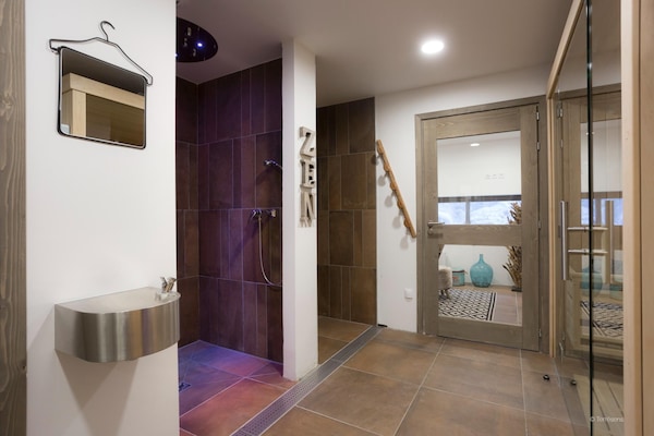 Foto van Appartement in La Rosière met Alpenzicht - Vakantiehuis in la rosiere montvalezan - HallReception