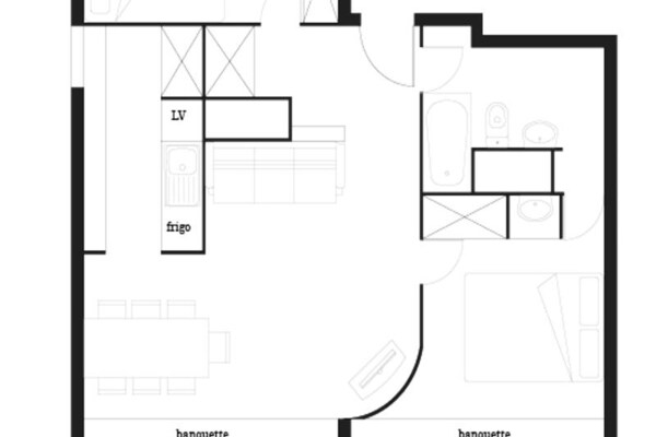 Foto van Appartement in Arc 1600 bij de skipistes - Vakantiehuis in BOURG ST MAURICE - Untagged