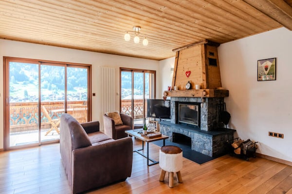 Foto van Chalet L'ourson Blanc - Vakantiehuis in MORZINE - LivingRoom