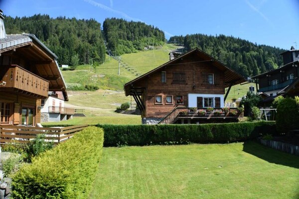Foto van Appartement in Morzine bij Pléney-pistes - Vakantiehuis in MORZINE - ExteriorSummer