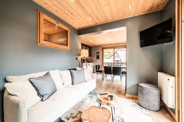 Foto van Appartement in Morzine met uitzicht op het dorp - Vakantiehuis in MORZINE - Untagged