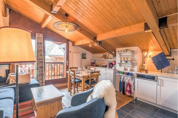 Foto van Appartement in Jaillet bij Skilift - Vakantiehuis in Megève - Untagged