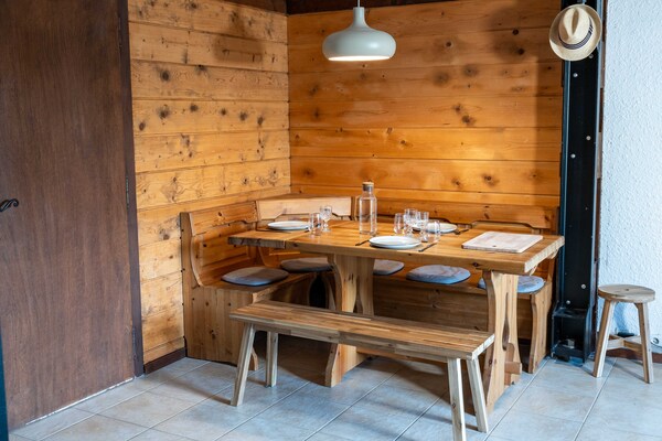 Foto van 1BDR/4P appartement met balkon en parkeerplaats - Megève - Untagged