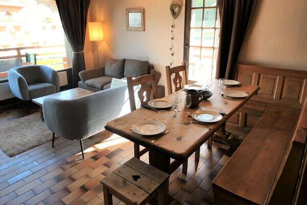 Foto van Residentie La Gelinotte - Vakantiehuis in ST GERVAIS LES BAINS - DiningRoom