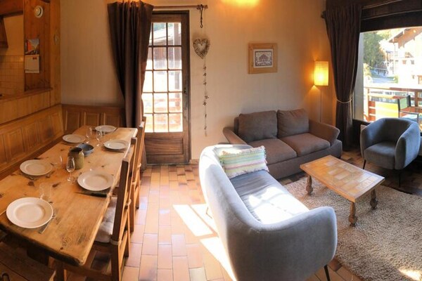 Foto van Residentie La Gelinotte - Vakantiehuis in ST GERVAIS LES BAINS - LivingRoom