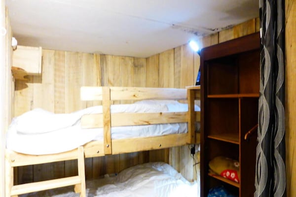 Foto van Residentie De lucht van de tijd - Vakantiehuis in LES CONTAMINES MONTJOIE - BedRoom